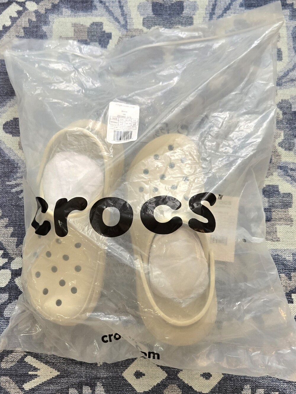 NWT CROCS Mega Crush Platform Clogs - Picture 10 of 11